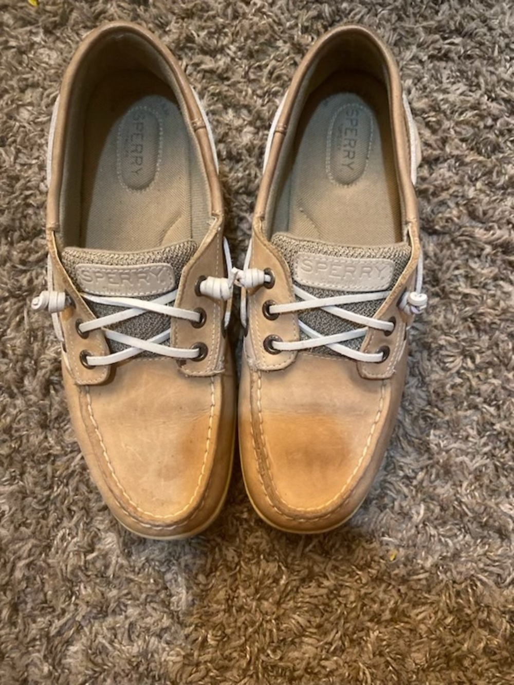 Sperry Women’s Tan Leather Classic Boat Shoes